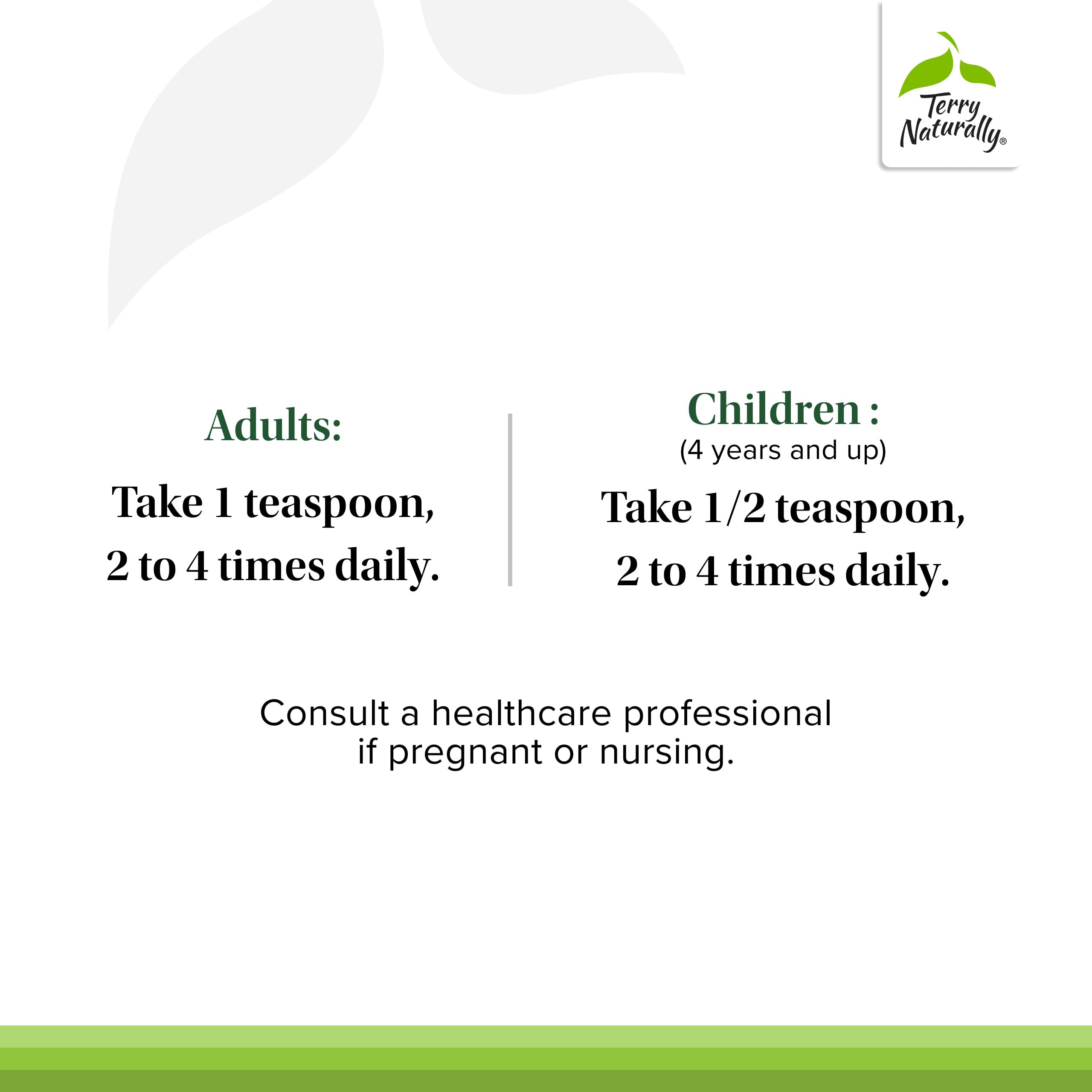 Terry Naturally Bronquial Clear: ingrediente tomillo para apoyo respiratorio suave.