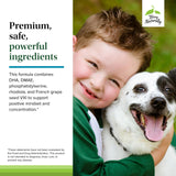 Terry Naturally Calm Kids: ingredientes sin azúcar ni gluten, opción más limpia.