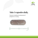 Caja de 60 cápsulas Terry Naturally Clinical OPC Heart para consumo diario.