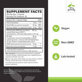 Terry Naturally Complete Testosterone Support, cápsulas en primer plano, energía sostenida para entrenamientos y recuperación.