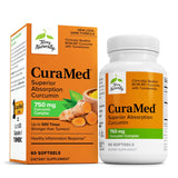 Terry Naturally CuraMed 750 mg, cápsula blanda: apoyo antioxidante para energía diaria.