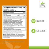 Etiqueta del producto Curamed Brain de Terry Naturally para identificación rápida.