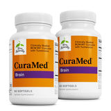 Terry Naturally CuraMed Brain, empaque del producto para claridad y enfoque