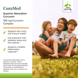 CuraMed de Terry Naturally, curcuma con ar-turmerone para un perfil integral.