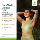 Terry Naturally CuraMed + OPC: extracto de uva francesa que acompaña la fórmula.