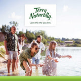 Terry Naturally CuraMed, pack de 3 botes en exhibición, conveniencia para la familia.
