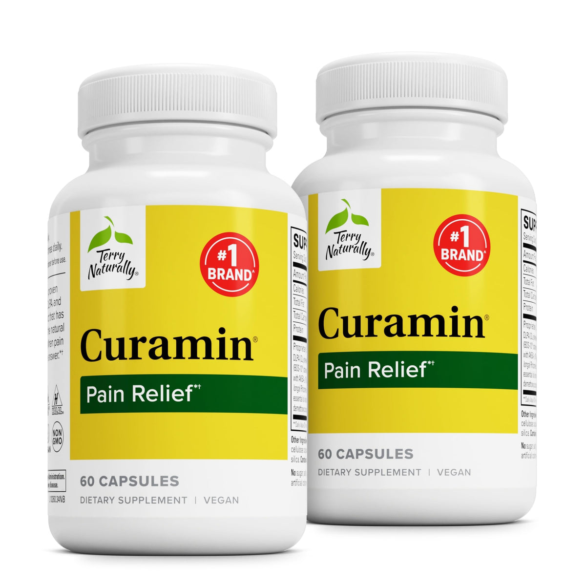 Terry Naturally Curamin: bote de cápsulas para apoyo ocasional de músculos