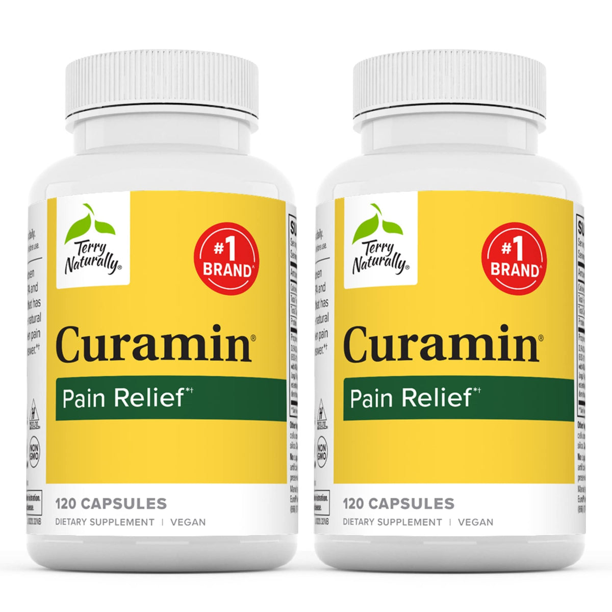 Terry Naturally Curamin cápsulas para uso diario, apoyo a la circulación y salud muscular