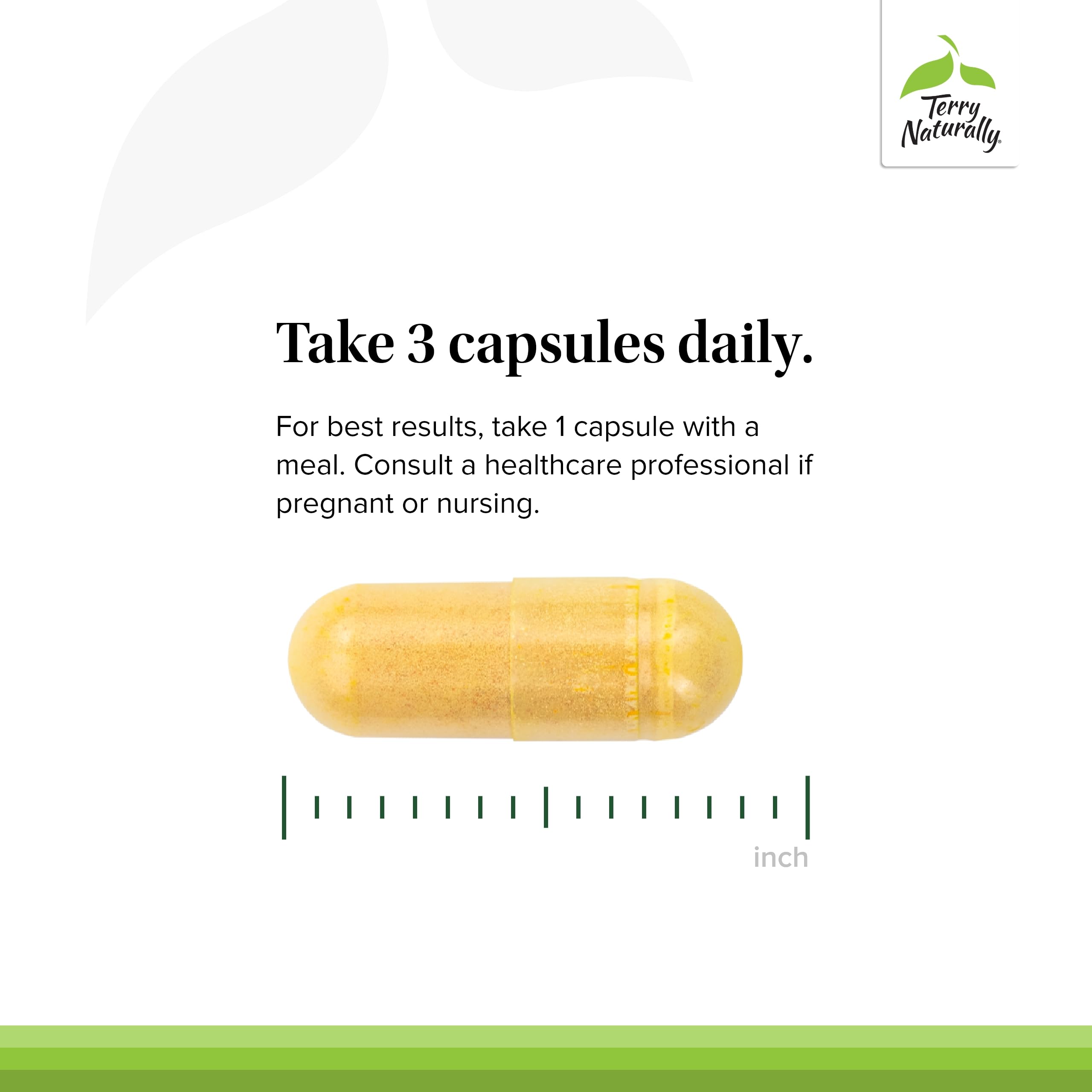 Terry Naturally curcumina biodisponible con aceite de cúrcuma para articulaciones