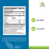 Terry Naturally Enzimas Digestivas: tabletas en primer plano para absorción de nutrientes
