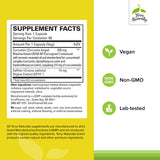 Terry Naturally Saffron Lift + Curcumina: etiqueta destaca ingredientes clave.