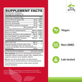 Etiqueta de Terry Naturally con Boswellia Serrata y vitaminas para nervios
