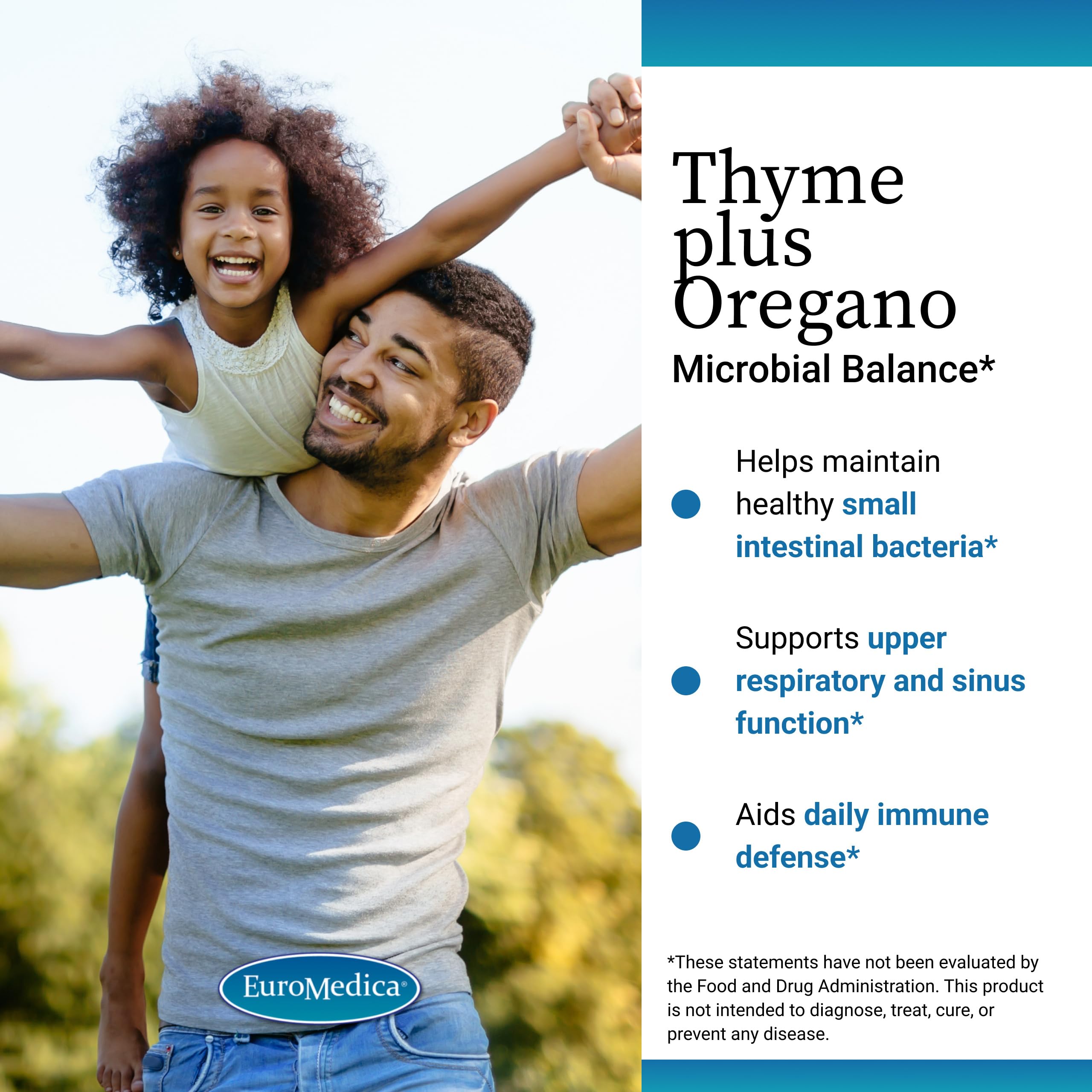Cápsulas blandas de Thyme Plus Oregano fáciles de tragar para uso diario