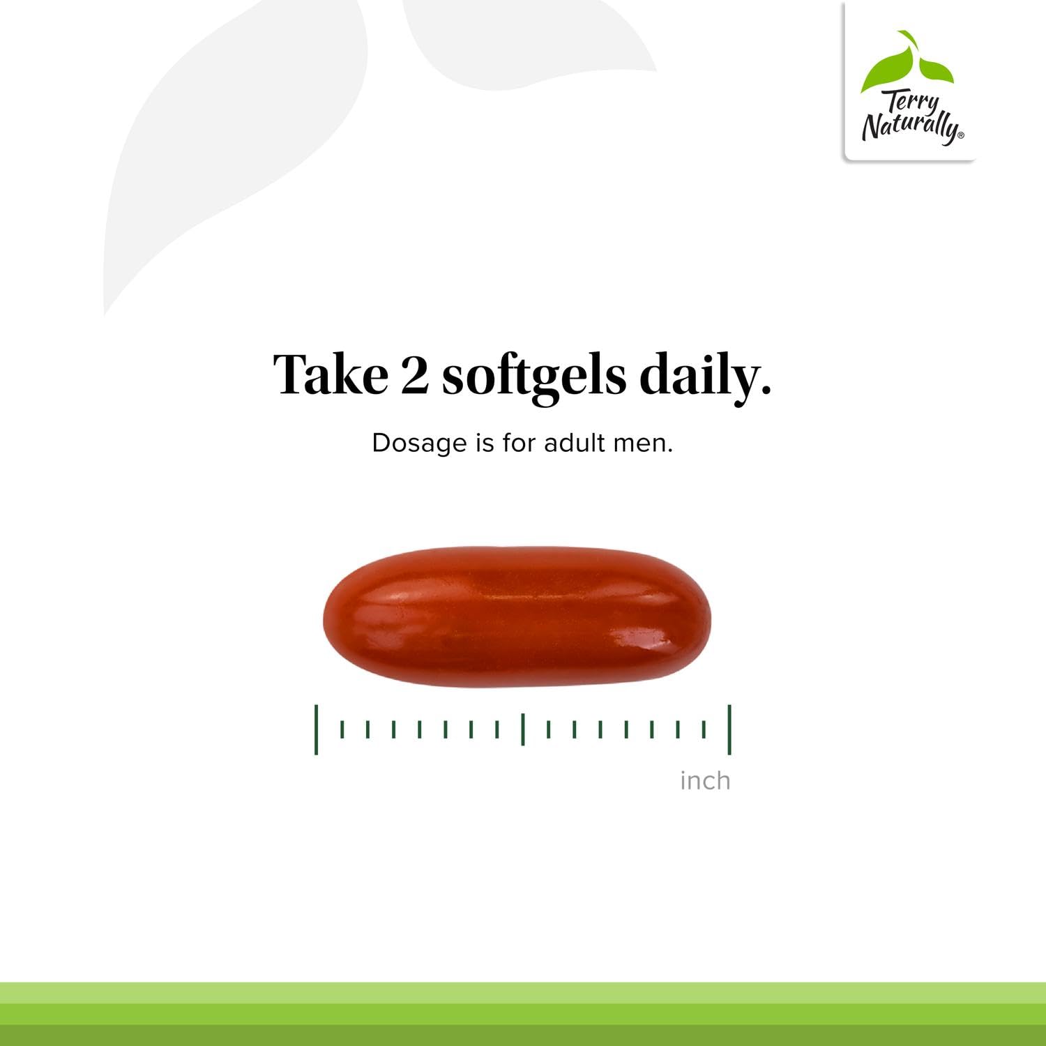 Terry Naturally Extracto Semilla de Uva, soporte antioxidante para la próstata.