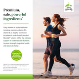 Terry Naturally Fatigued to Fantastic: etiqueta con ingredientes clave y beneficios