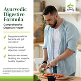 Terry Naturally favorece la microflora intestinal con enfoque Ayurveda.