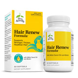 Terry Naturally Hair Renew, botella 60 cápsulas, apoyo al crecimiento capilar