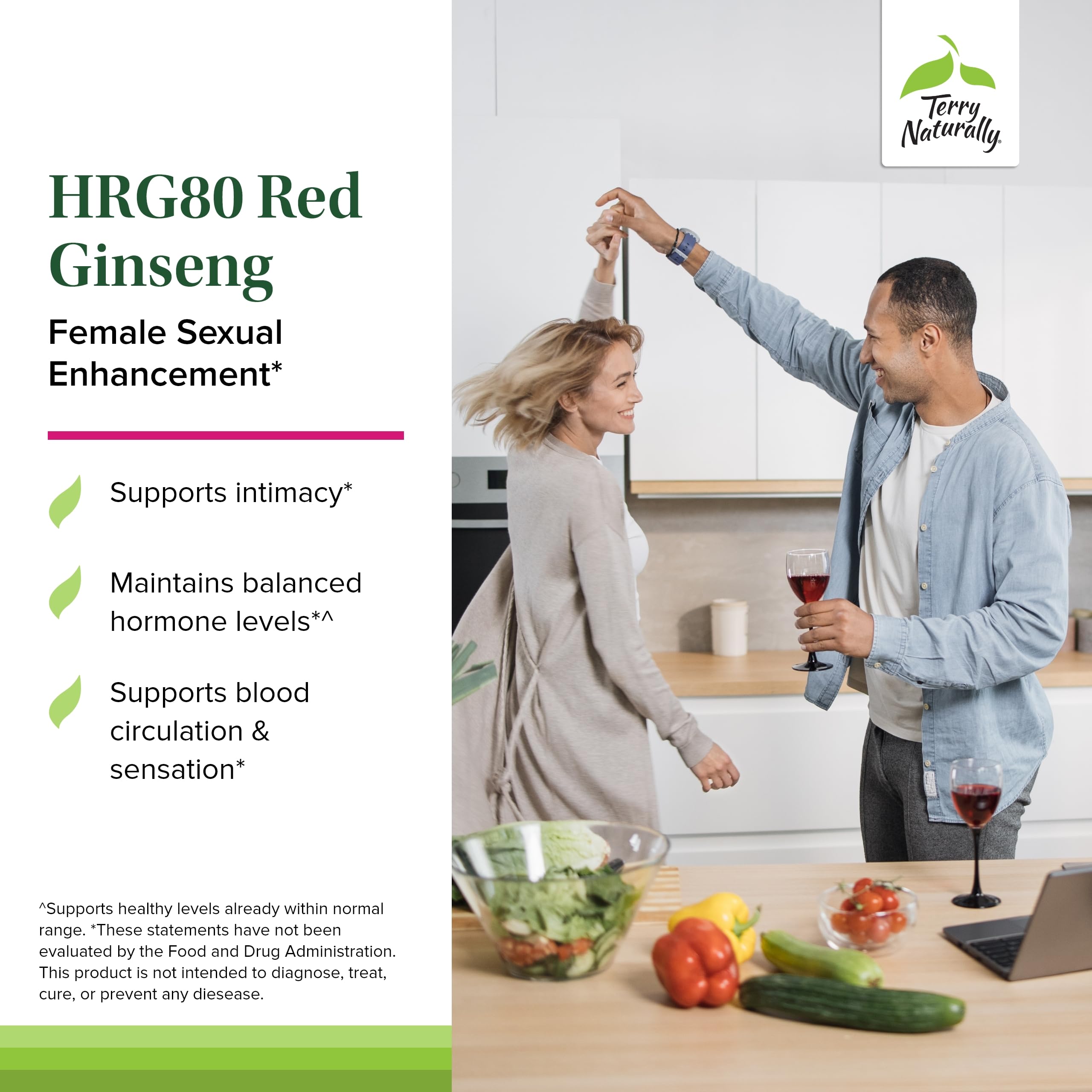 HRG80 de Terry Naturally enfoca la circulación y la energía para el día a día.