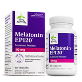 Terry Naturally Melatonina EP, botella de 60 tabletas, para descansar de forma natural.