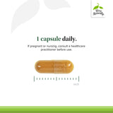 Extracto de hojas de té verde de Terry Naturally Optimal Wellness para la salud cerebral.