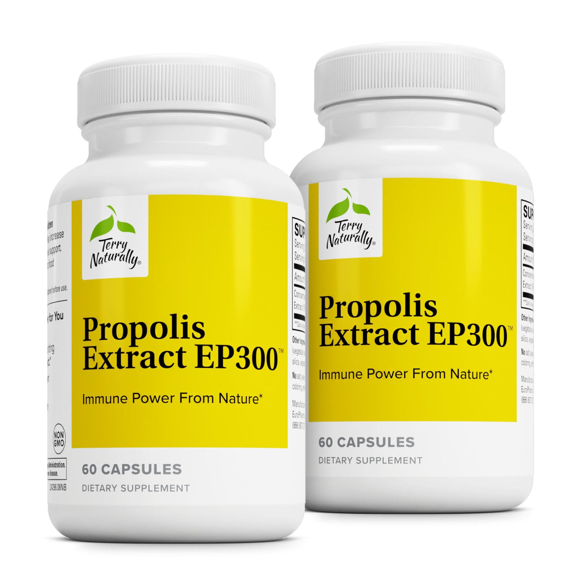 Terry Naturally Propolis EP300, cápsulas, posible apoyo al sistema inmune diario
