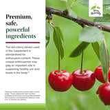Terry Naturally Tart Cherry recuperación post ejercicio cápsulas antioxidantes para apoyar entrenos