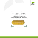 Terry Naturally Resveratrol Complex, cápsulas con quercetina, apoyo inmunitario suave.