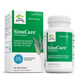Botella de SinuCare de Terry Naturally para apoyo respiratorio suave.