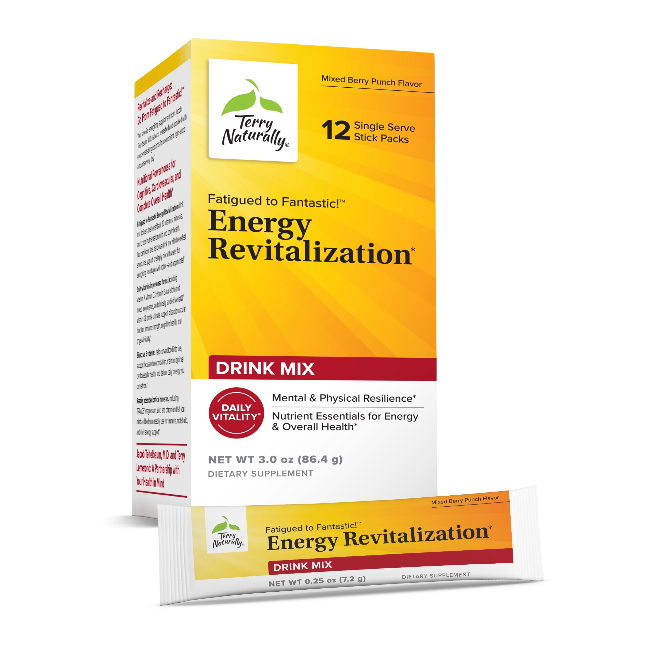 Terry Naturally sobres-energía-energizante para vitalidad diaria