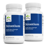 Terry Naturally Strontium, cápsulas veganas para apoyo potencial de la densidad ósea