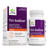 Terry Naturally Tri-Yodo: botella de cápsulas para apoyo hormonal y salud general