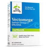 Terry Naturally Vect omega: cápsulas omega-3 de alta absorción para uso diario.