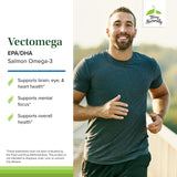 Etiqueta de Vectomega con datos claros sobre EPA y DHA.