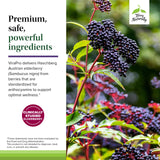 Terry Naturally ViraPro, detalle de ingredientes, antocianinas para funciones saludables.