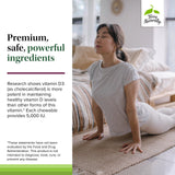 Envase de Terry Naturally Vitamina D3 con sabor bayas