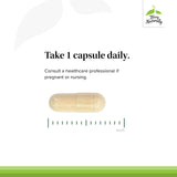 Terry Naturally Zinc Plus Selenium: cápsulas fáciles de tragar para uso diario.
