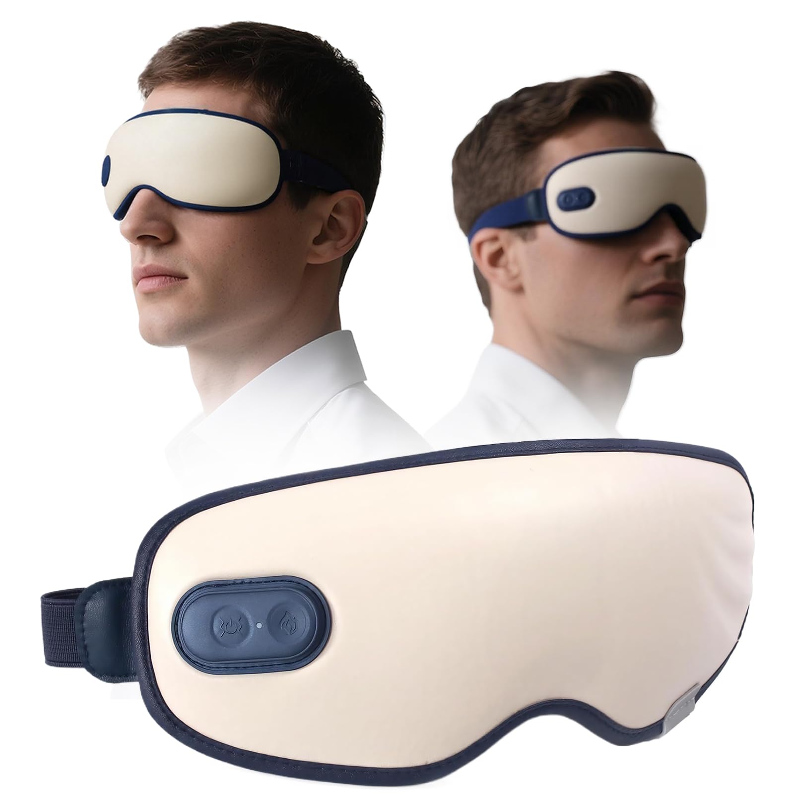 TeSabMi masaje ocular con calor para relajación diaria de ojos cansados