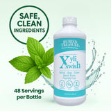Buried Treasure Xyli Swish uso diario, enjuague delicado para higiene bucal.