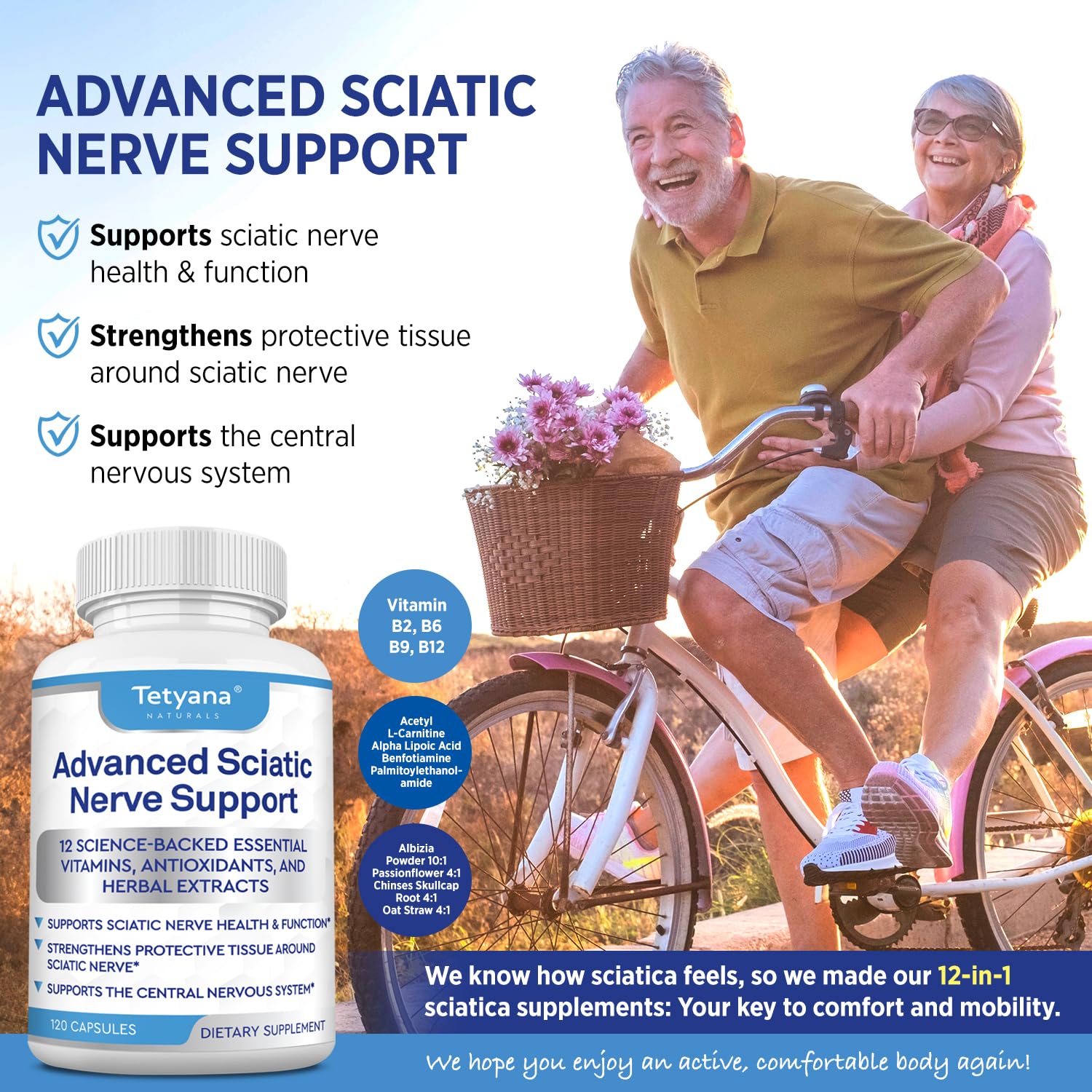 Tetyana naturals mejora del flujo sanguíneo para nervios sanos.