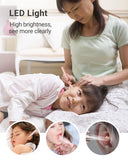 TEYIYES pinzas con luz para agarre estable del cerumen.