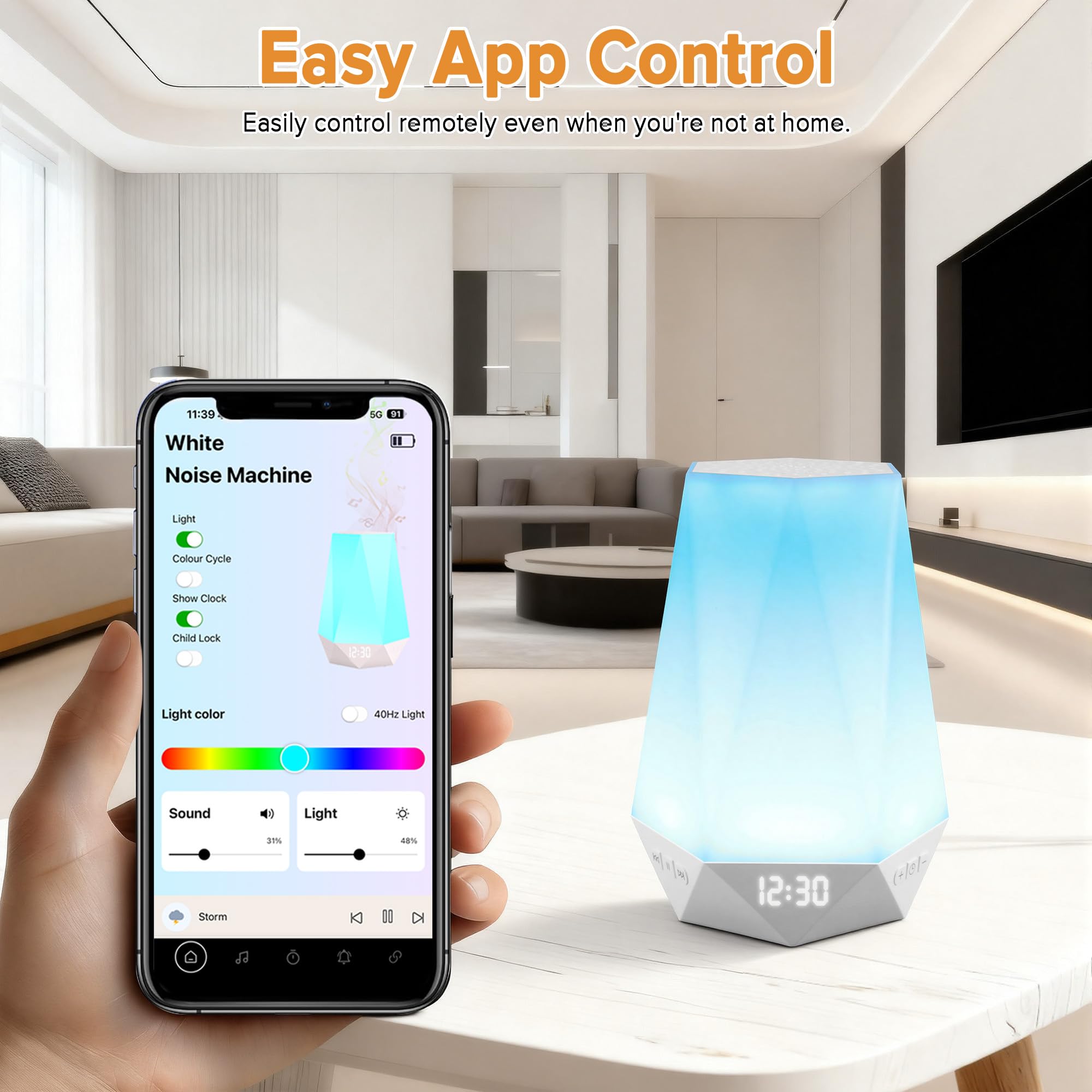 TfruKiet luz LED suave para lectura o relajación nocturna