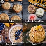 TGS Nutrition whey vainilla: recetas para barras y panes proteicos