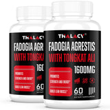 Thalacy cápsulas fadogia-agrestis-tongkat-ali para energía y rendimiento