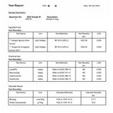 Detalle de dosificación diaria para entrenar con Thalacy