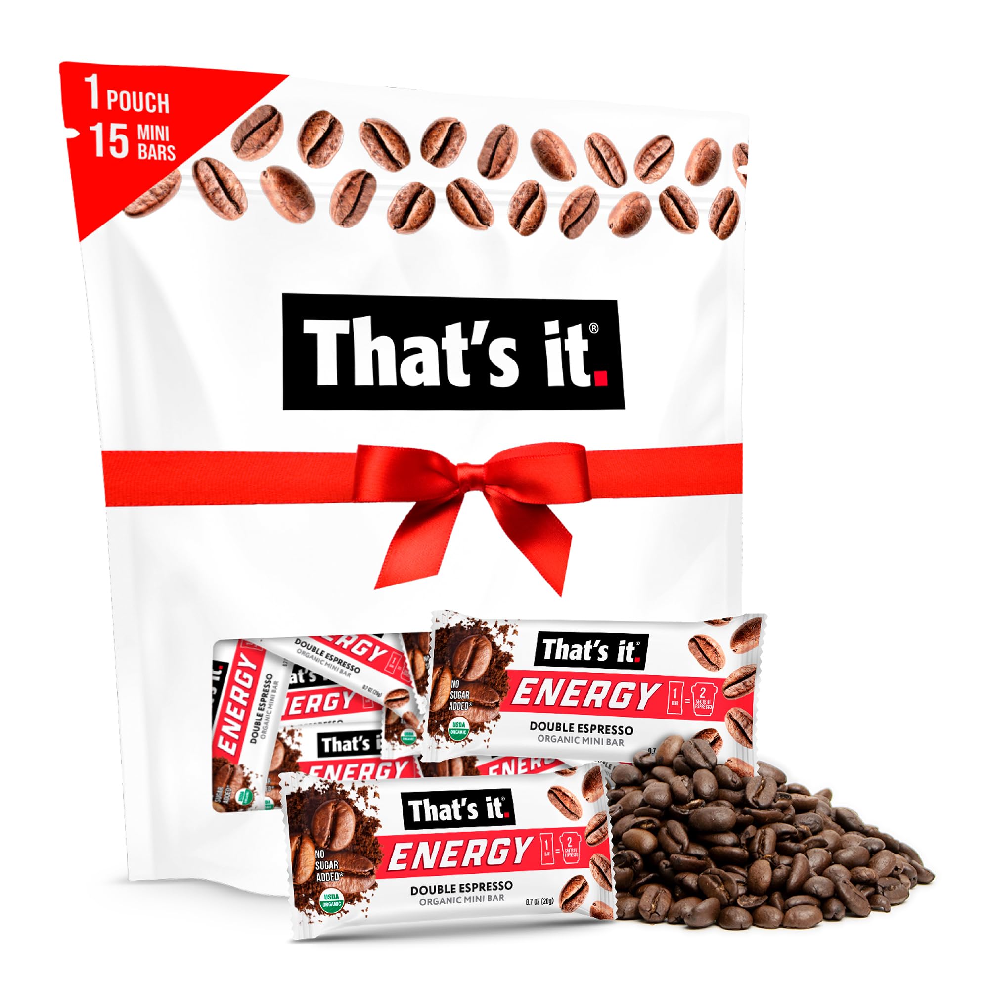 That's it. minibarra cafe organico energia doble para empezar el dia