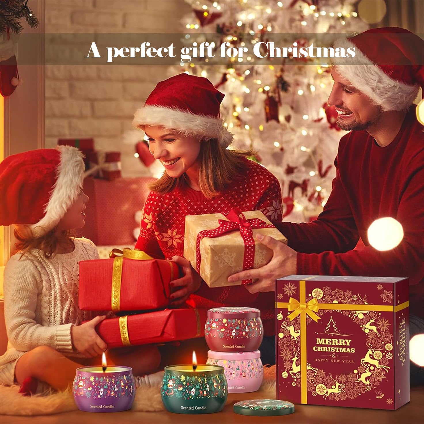 THAUSDAS diseño navideño, aroma festivo para decorar.