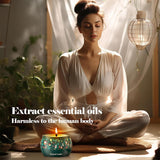 THAUSDAS velas aromáticas lavanda para tranquilidad y descanso.