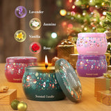 THAUSDAS velas aromáticas rosa para ambientar y relajar momentos.