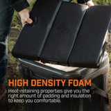 THAW diseño-plegable-triple facilita guardar y transportar.