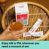 The Absorption Company Calm Drink Mix, polvo visible, fácil disolución en agua fría.